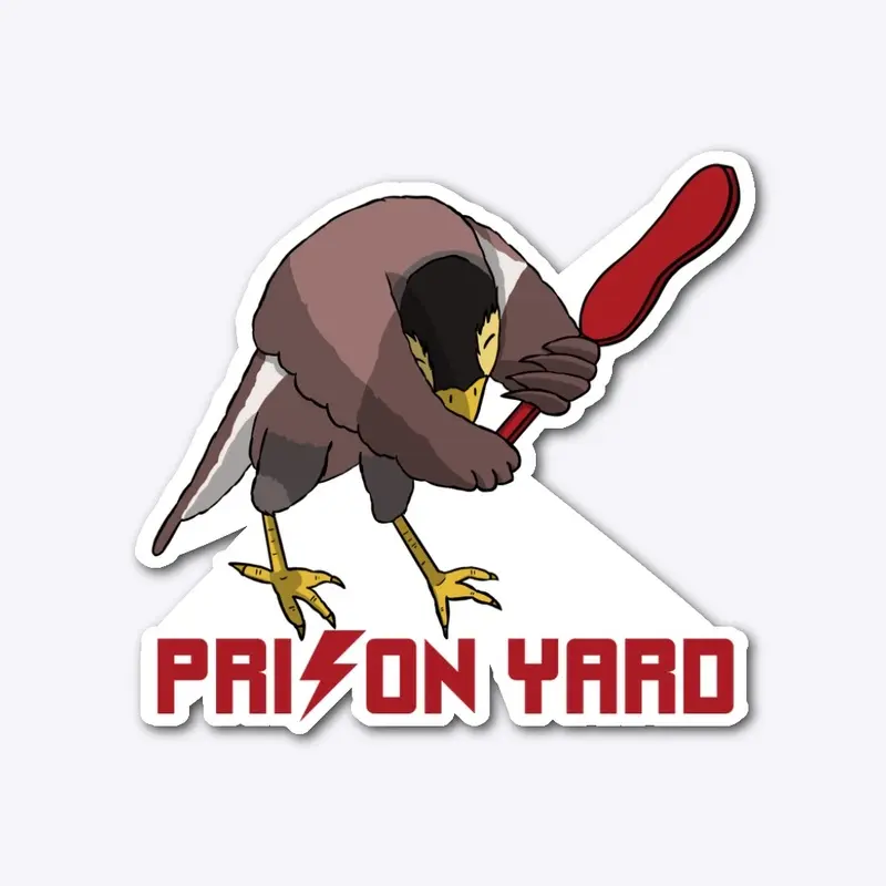 Prison Yard (Sticker)